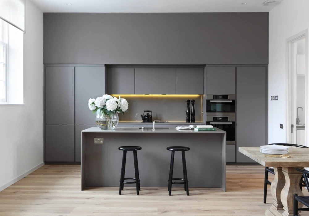 Modern Grey Kitchen Design