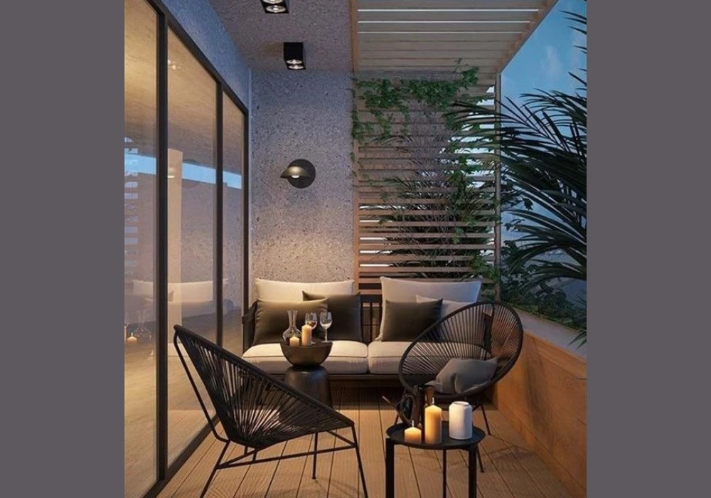 Modern Minimalist Balcony Design