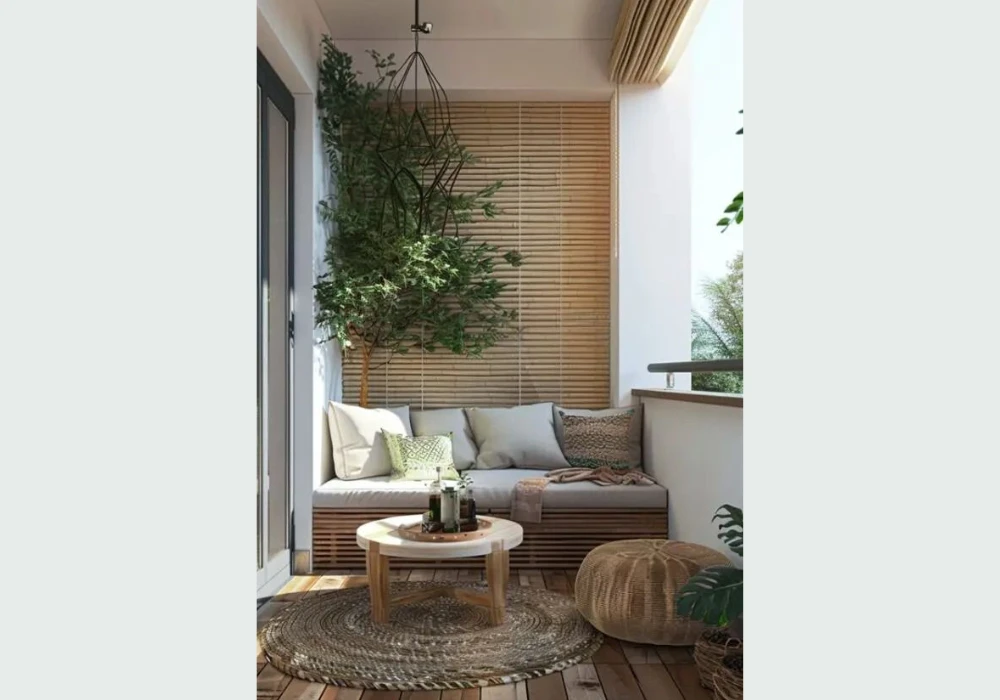 Modern Minimalist Balcony Sofa Set Ideas for a Clean Look