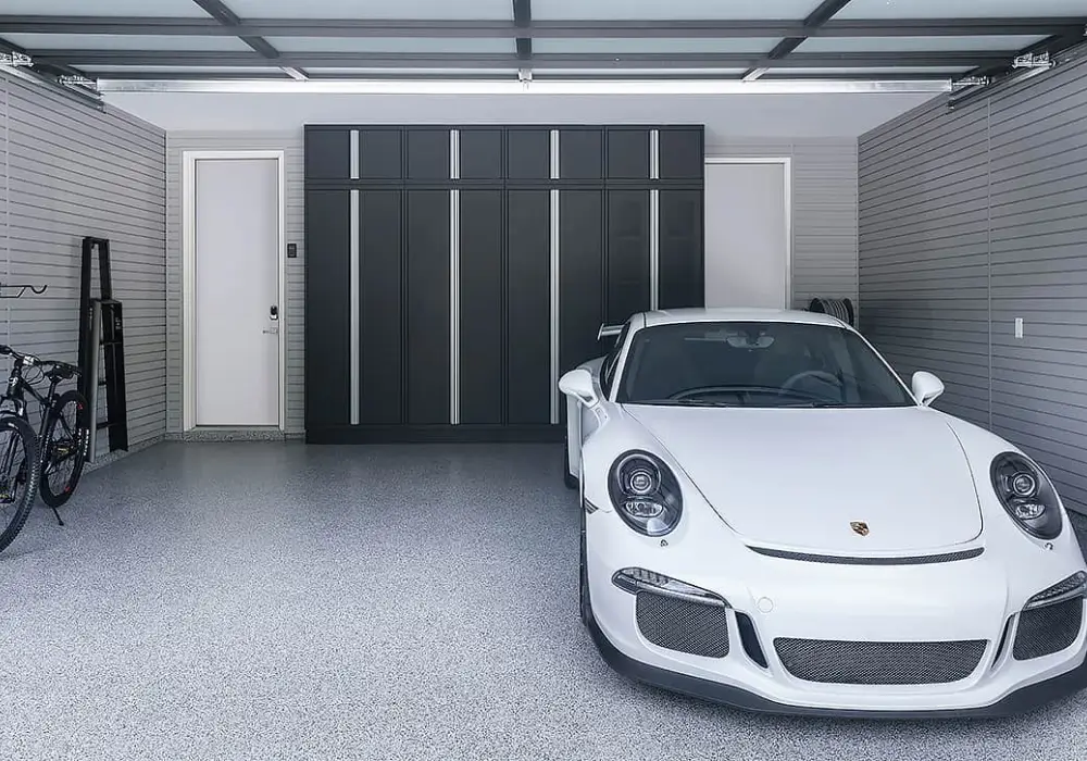 Modern Minimalist Garage