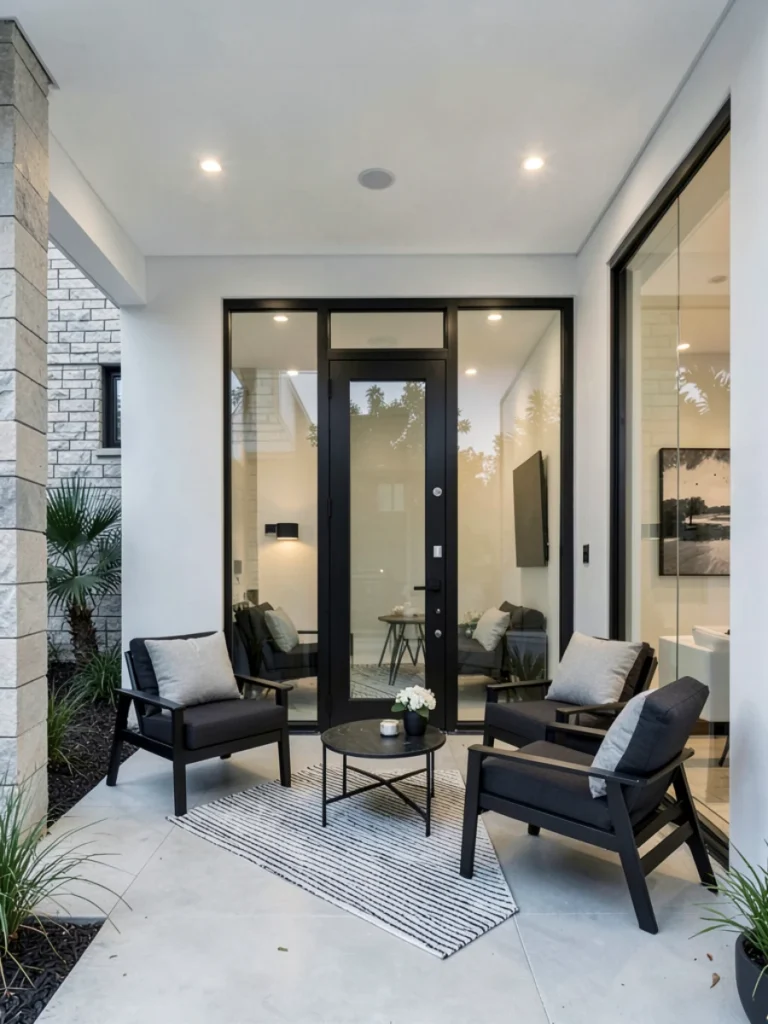 Modern Porch Decor Ideas for Stylish Entrance