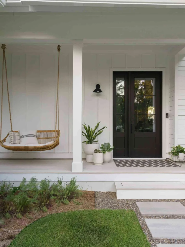 Modern Porch Decorating Ideas for Clean and Simple Style