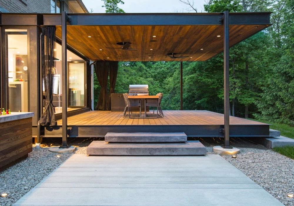 Modern Porch Ideas with Minimal Design