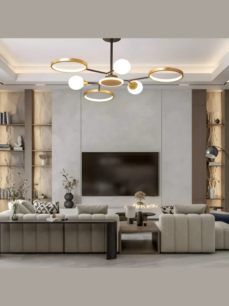 Modern Sputnik Style Fan Lights