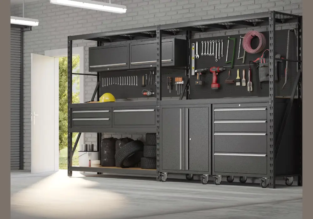 Modular Garage Shelving System