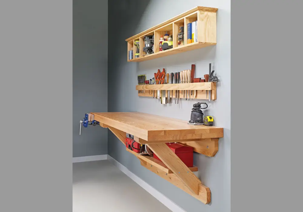 Modular Garage Workbench System