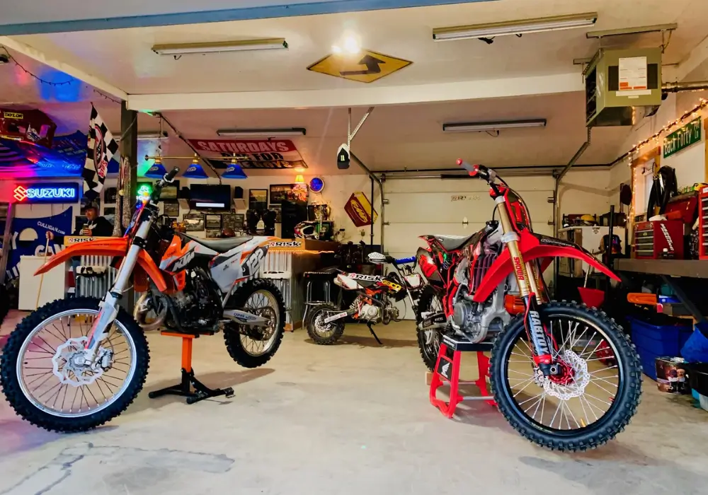 Motorcycle Garage Man Cave