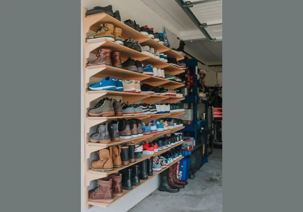 Mudroom with Shoe Storage Solutions