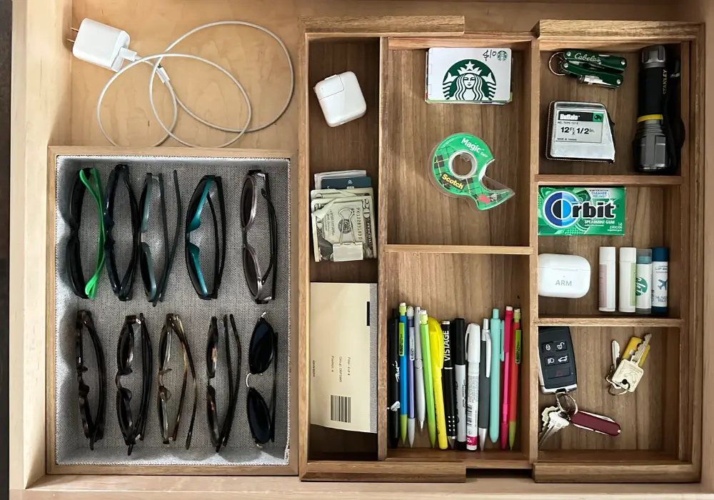 Mudroom with a Drop Zone for Keys and Mail