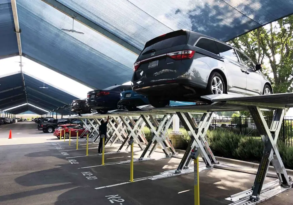 Multi-Level Parking Lift System