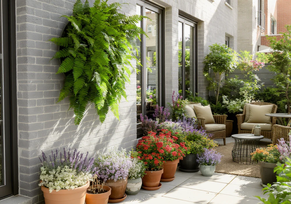 Multi-Pot Cluster Arrangement for Balanced Green Corners