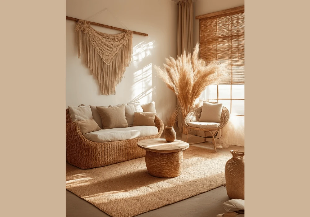 Natural Materials in Summer Decoration Trends