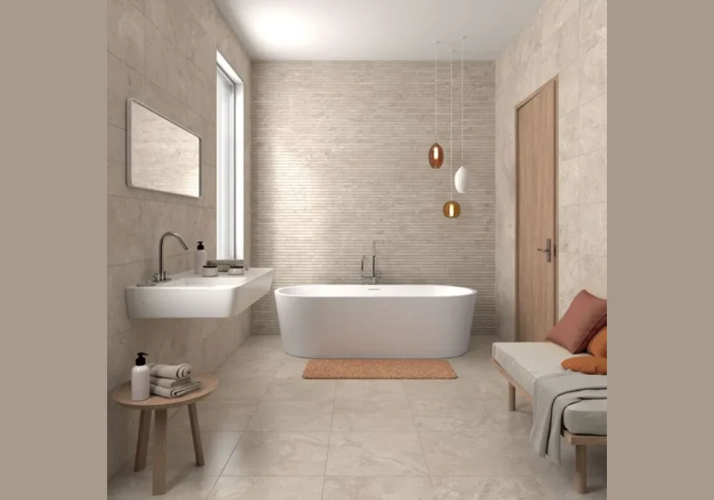 Natural Stone Look Tile Trend for Warm Feel 