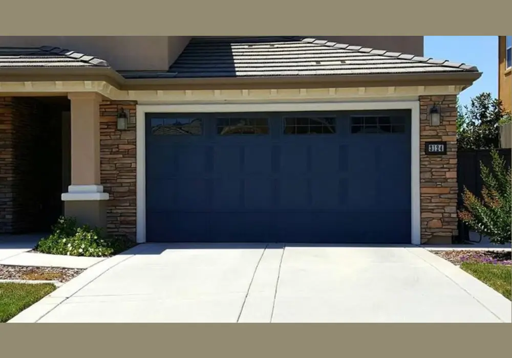 Beige Garage Door