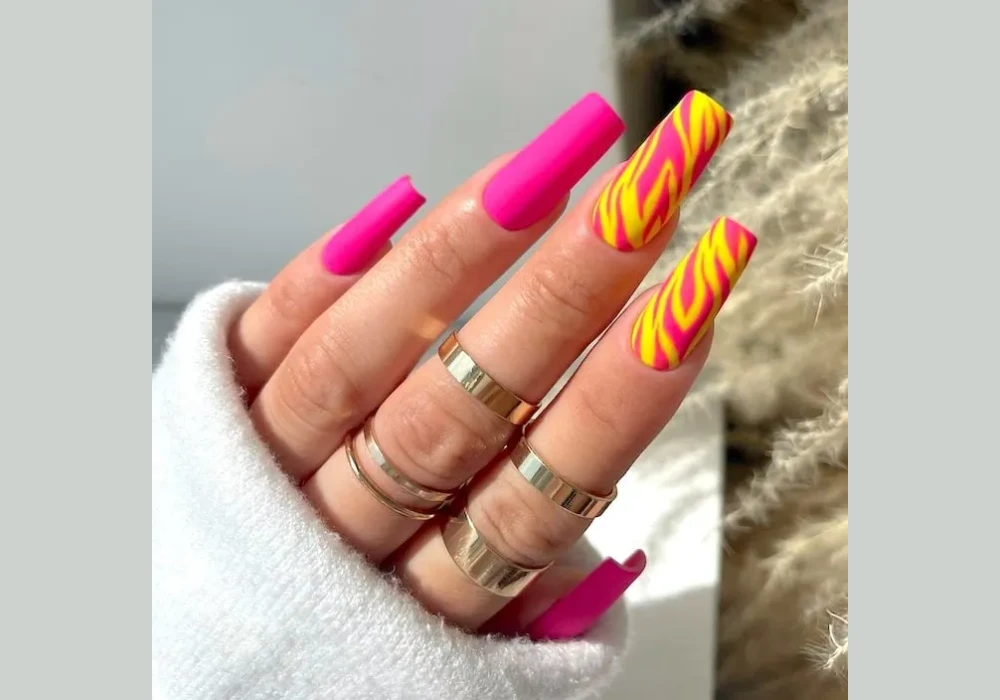 Neon Summer Nail Sets for Bold Seasonal Energy
