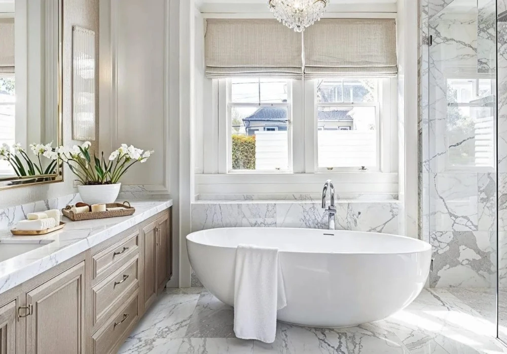 Neutral Color Tile Trend for Calm Design