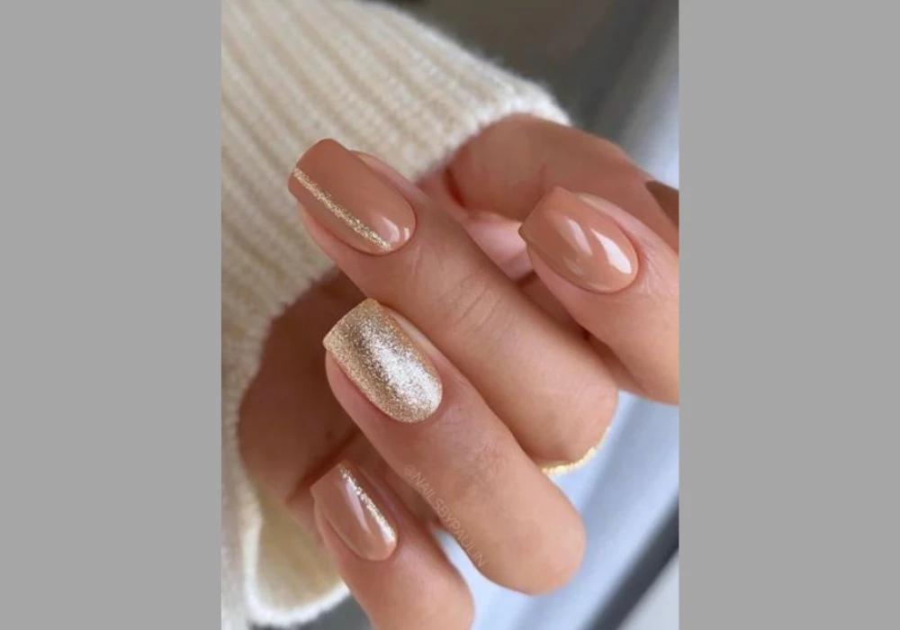 Nude Summer Short Nail Ideas for Simple Elegance