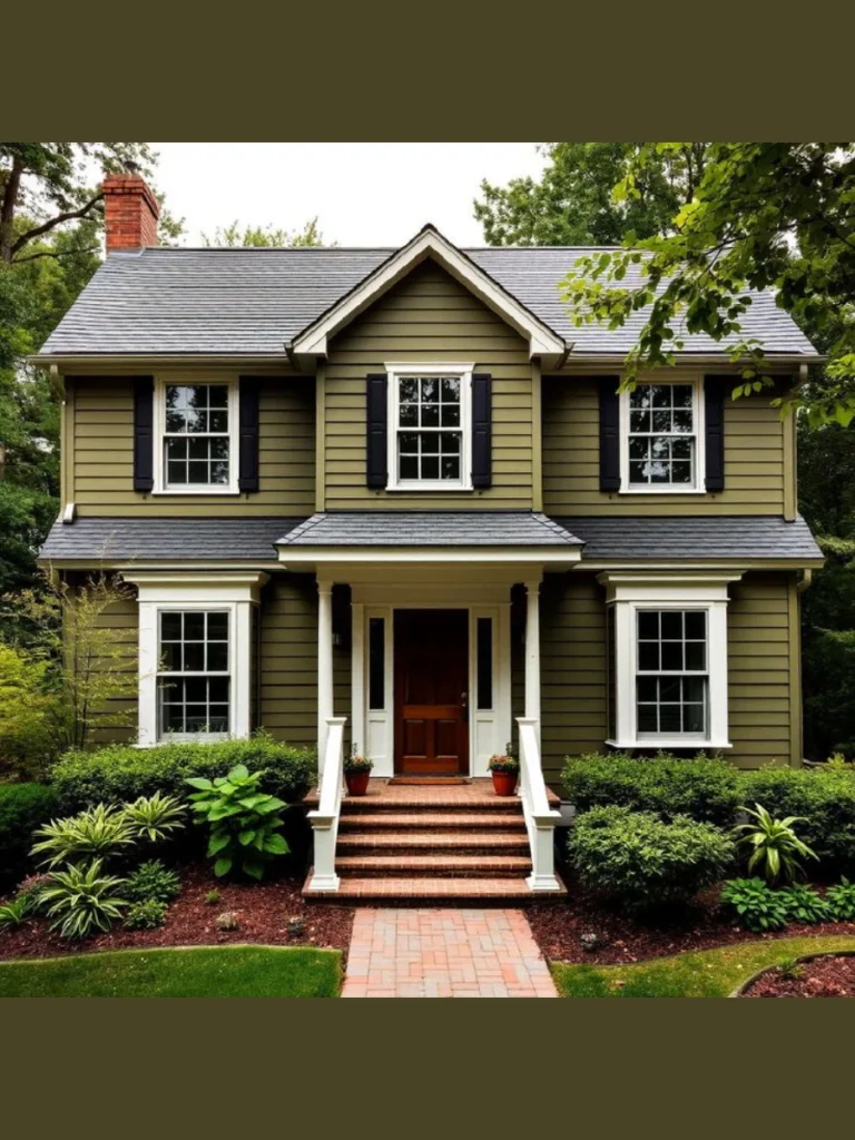 Olive Green for an Earthy Sophistication