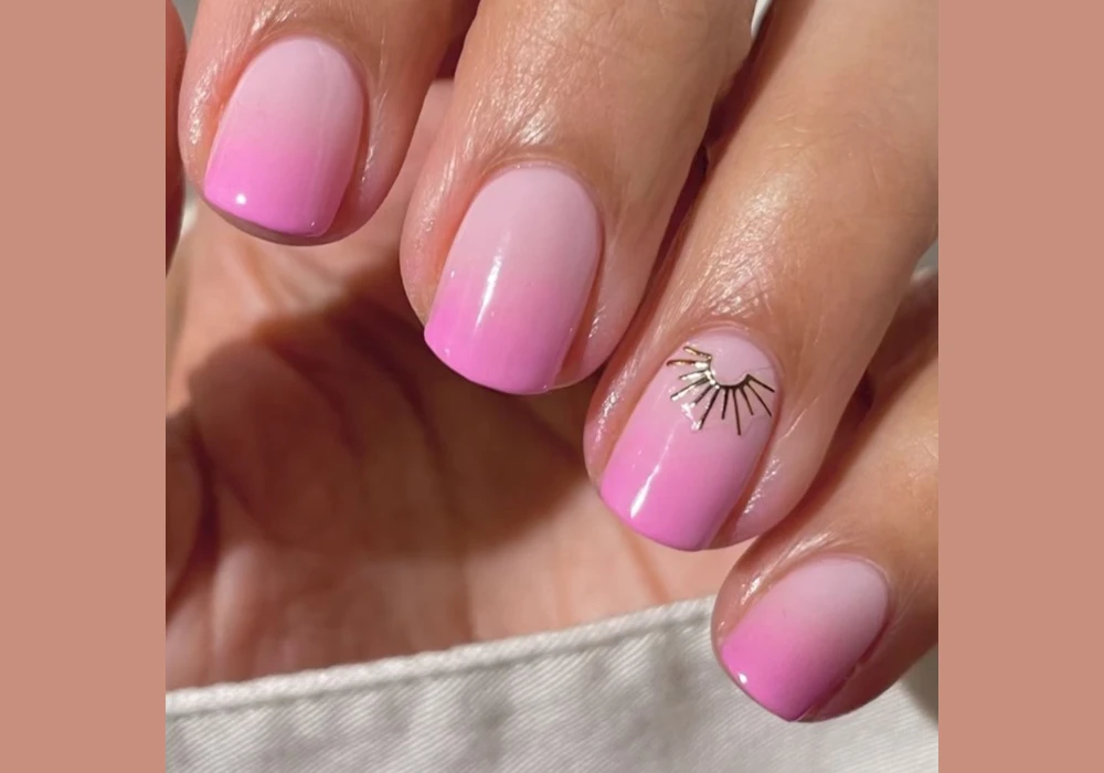 Ombre Summer Nail Art Ideas for Smooth Color Blends
