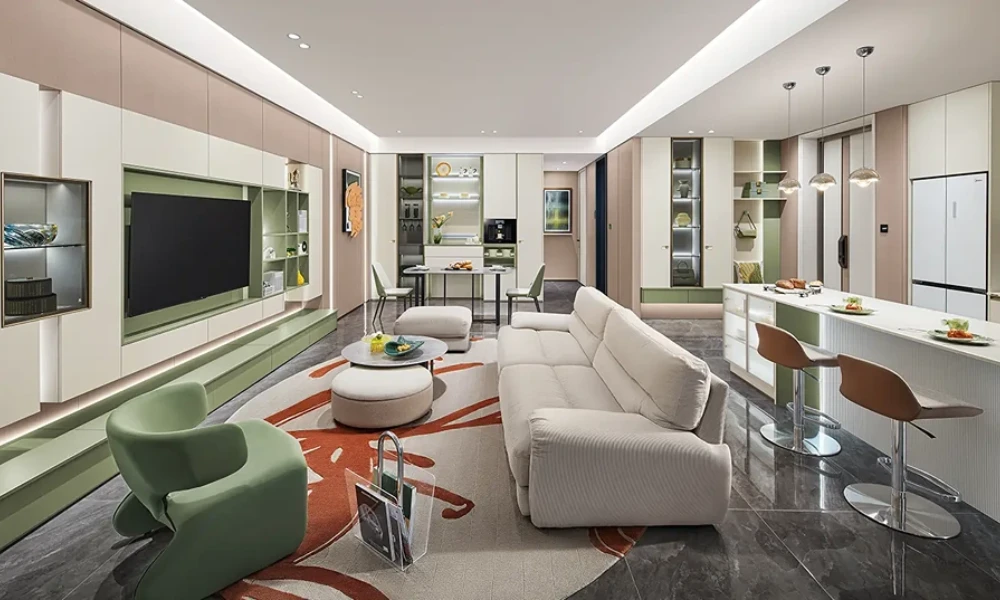 Open Concept Kitchen Living Room Layout