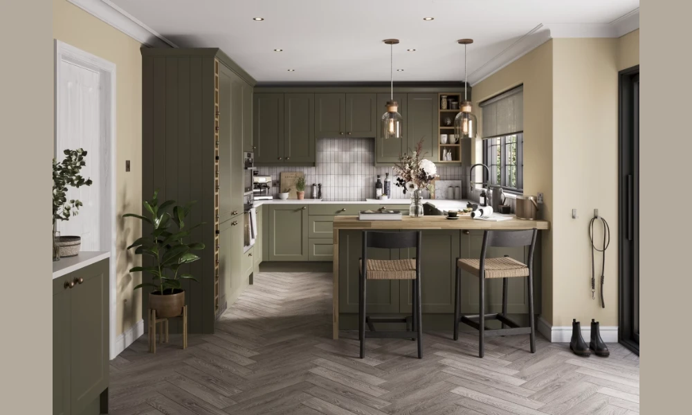 Peninsula Kitchen Bar for Medium and Small Layouts