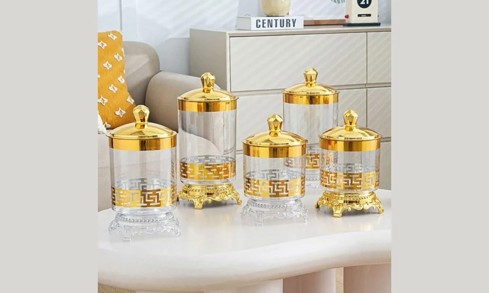 Stylish Storage Container Accents
