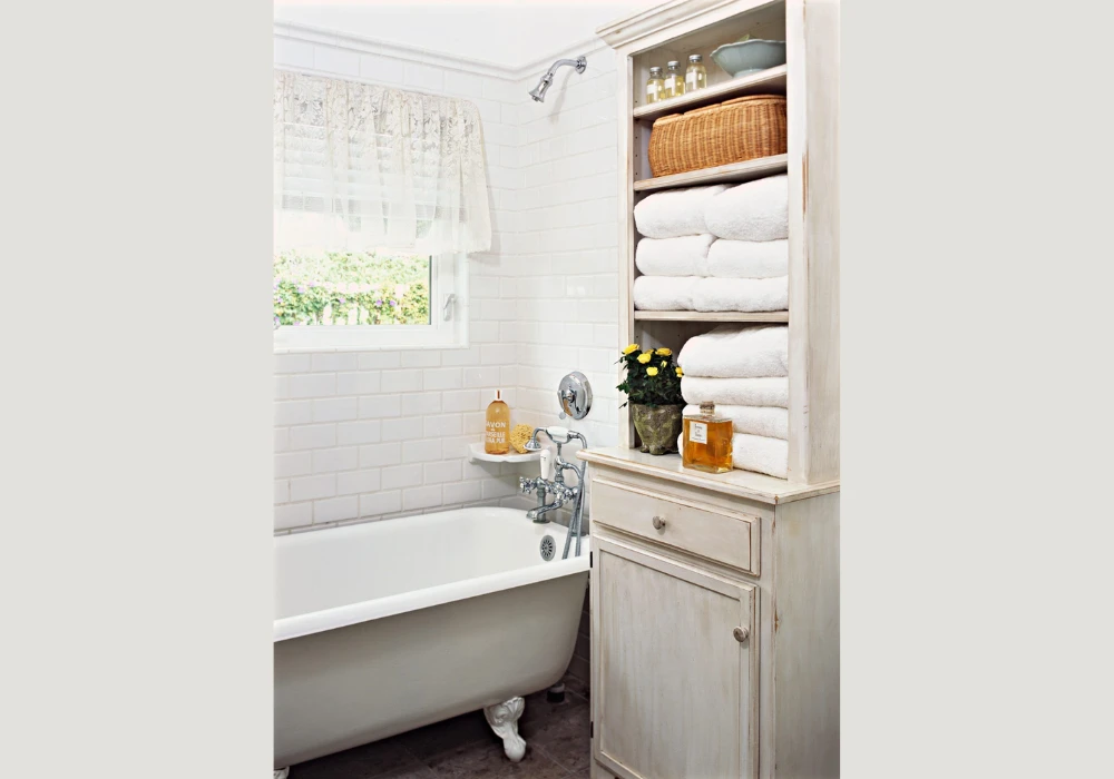 Open Shelving Cabinets for Display Storage