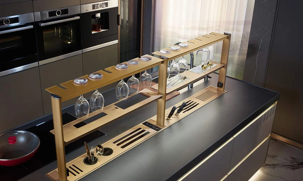 Open Shelving for a Cozy and Functional Look