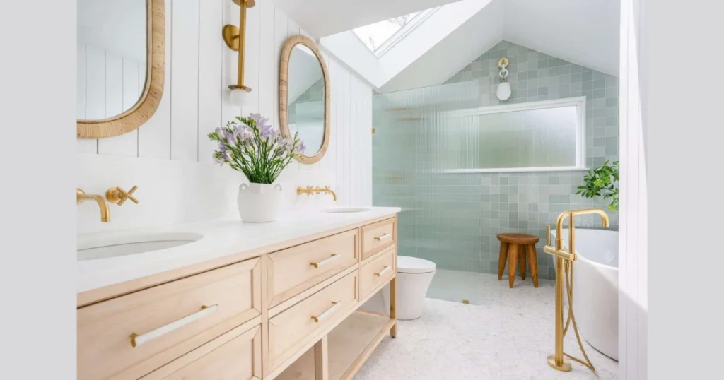 Open Shelf Accent Wall for Functional and Stylish Design