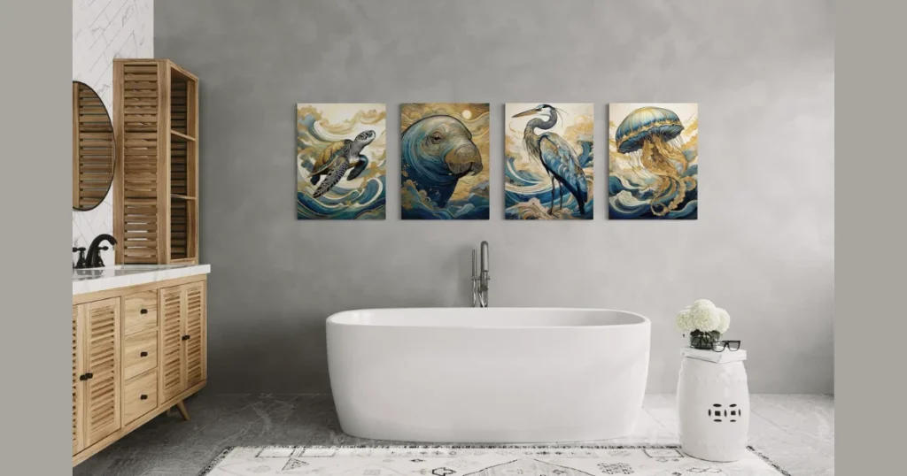 Coastal-Inspired Art for a Relaxing Vibe