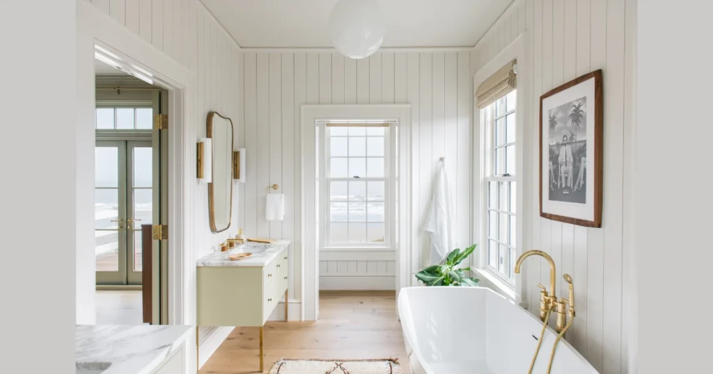 Floor-to-Ceiling Shiplap for a Bold Statement