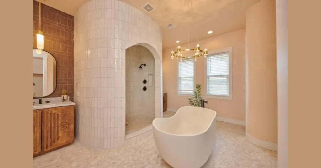 Shiplap in a Master Bathroom With a Spa Feel