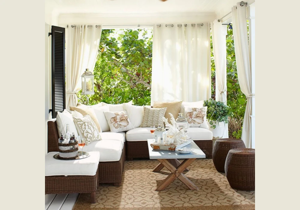 Outdoor Curtains for Soft Look