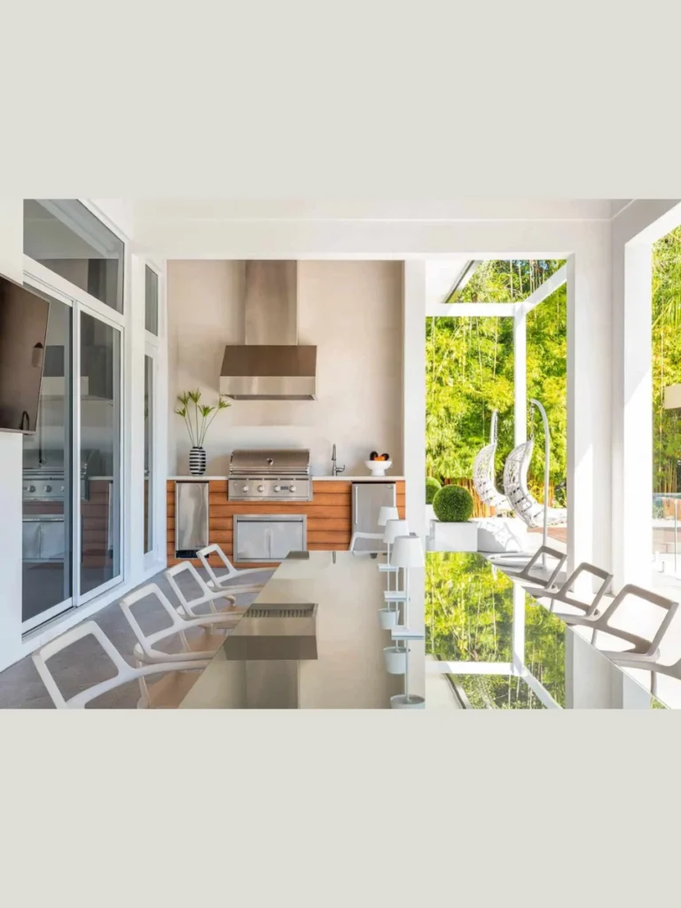 Outdoor Kitchen Integration