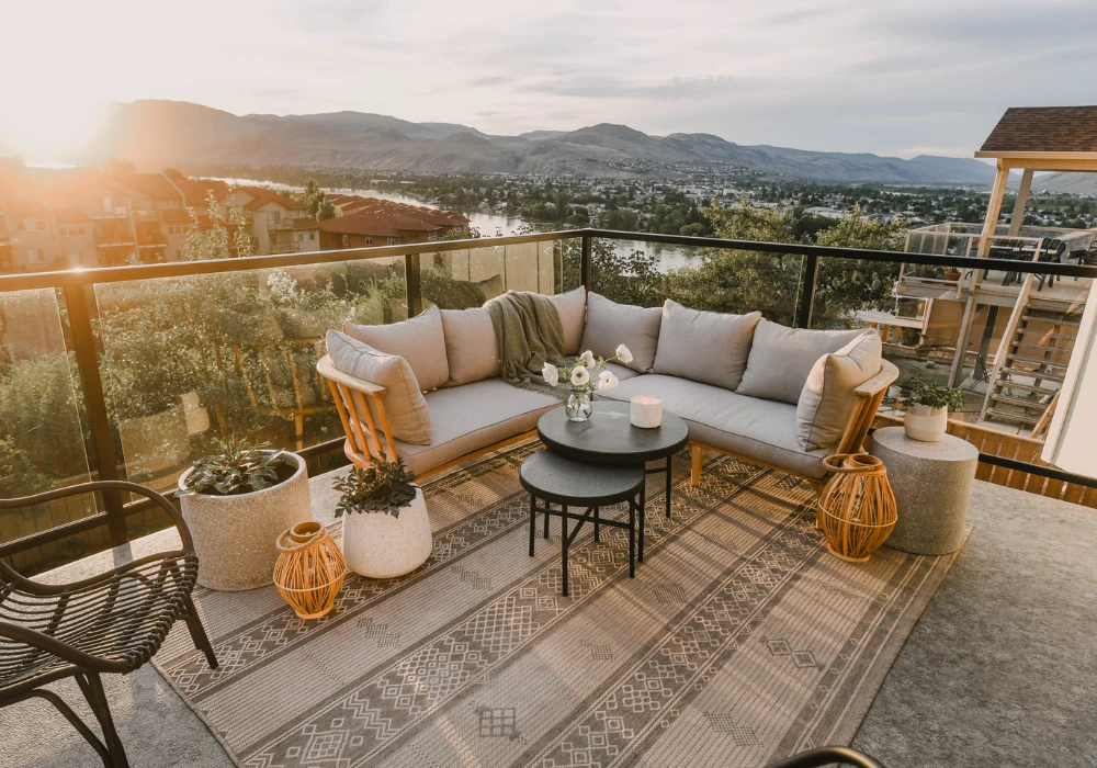 Outdoor Rug for a Cozy Feel