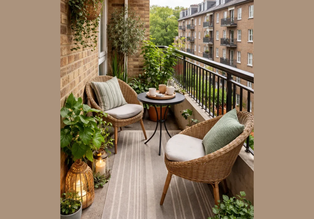 Outdoor Rug for a Finished Look Balcony Look