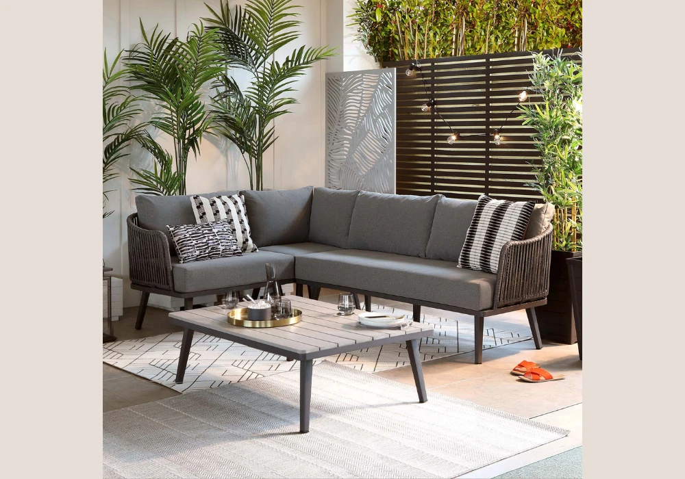 Outdoor Rugs and Floor Styling for a Defined Space