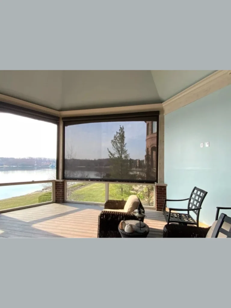 Outdoor Screening for Bug-Free Evenings