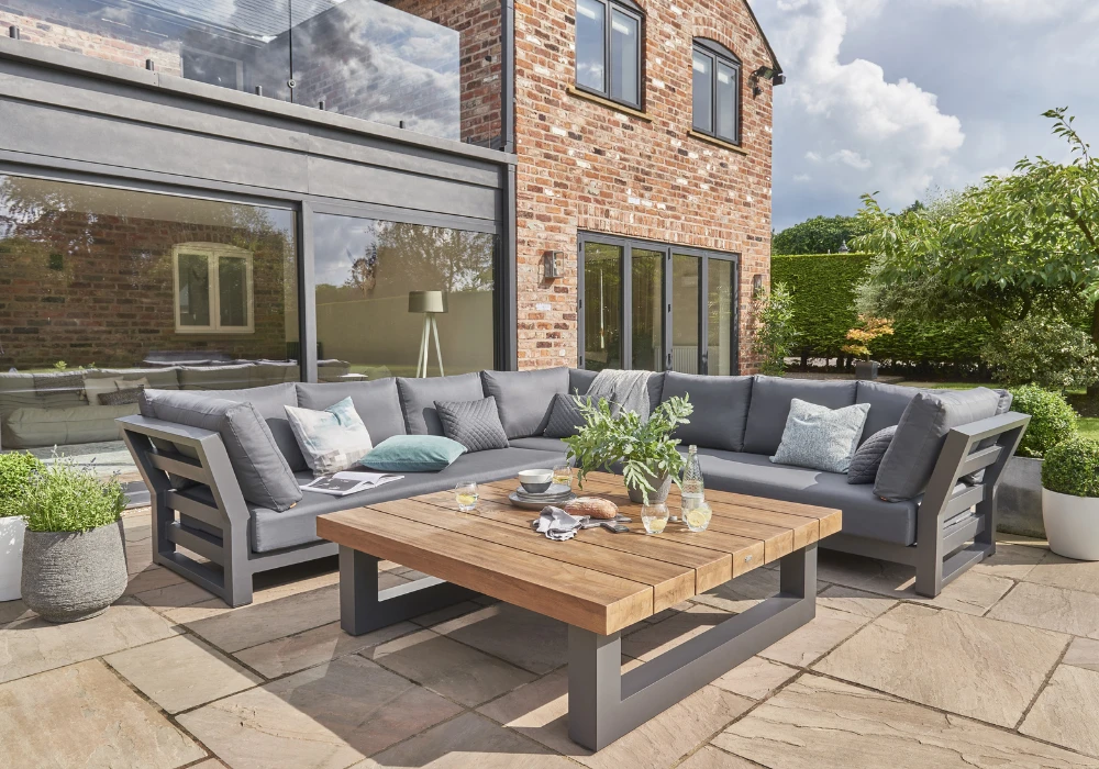Outdoor Sofa Seating for a Cozy Lounge Feel
