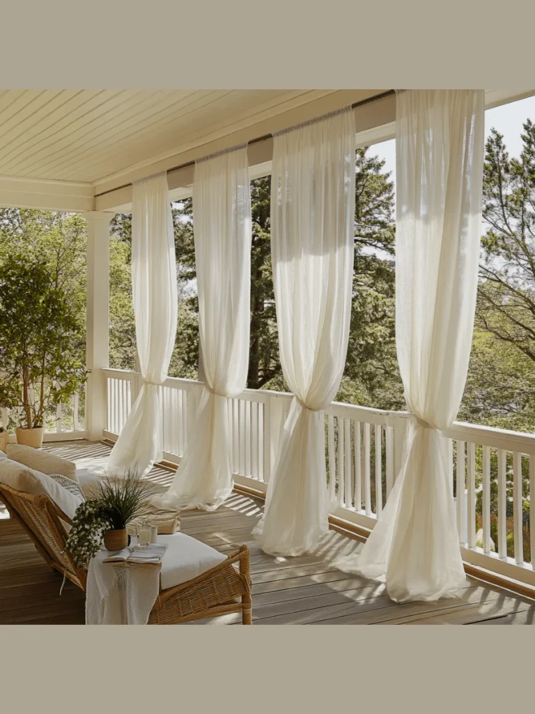 Outdoor Weatherproof Privacy Curtains