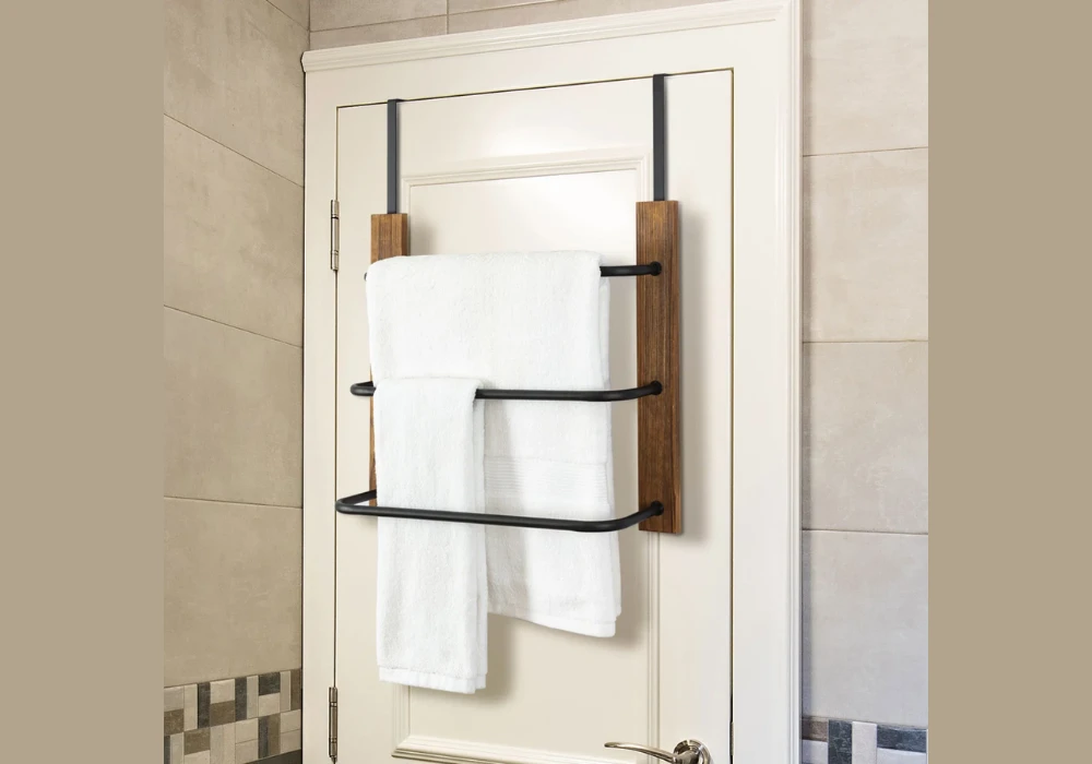 Over-the-Door Towel Racks for Small Spaces