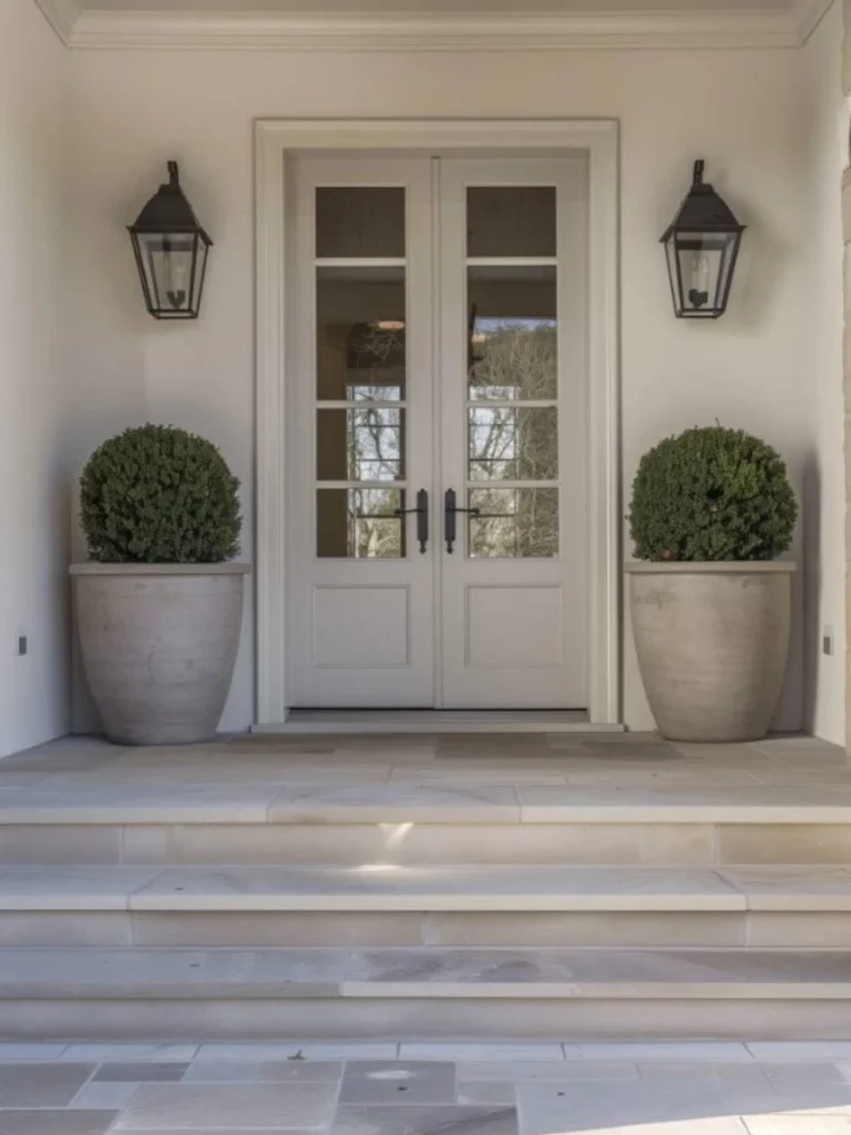 Oversized Concrete Geometric Planters