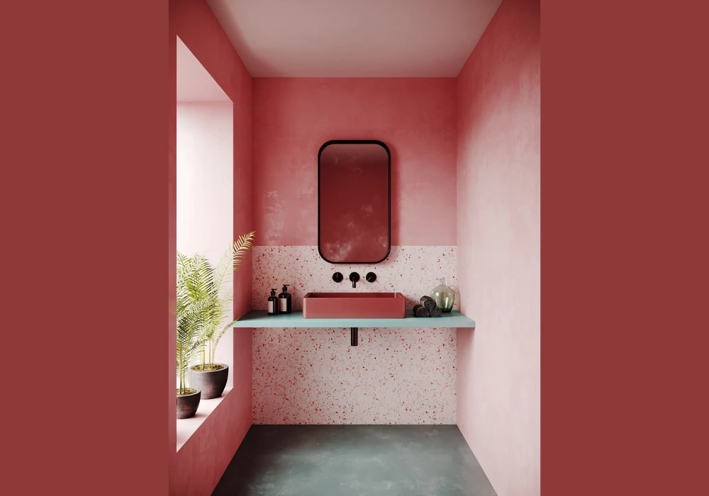 Pastel Pink Bathroom Ideas for Soft Interior Theme