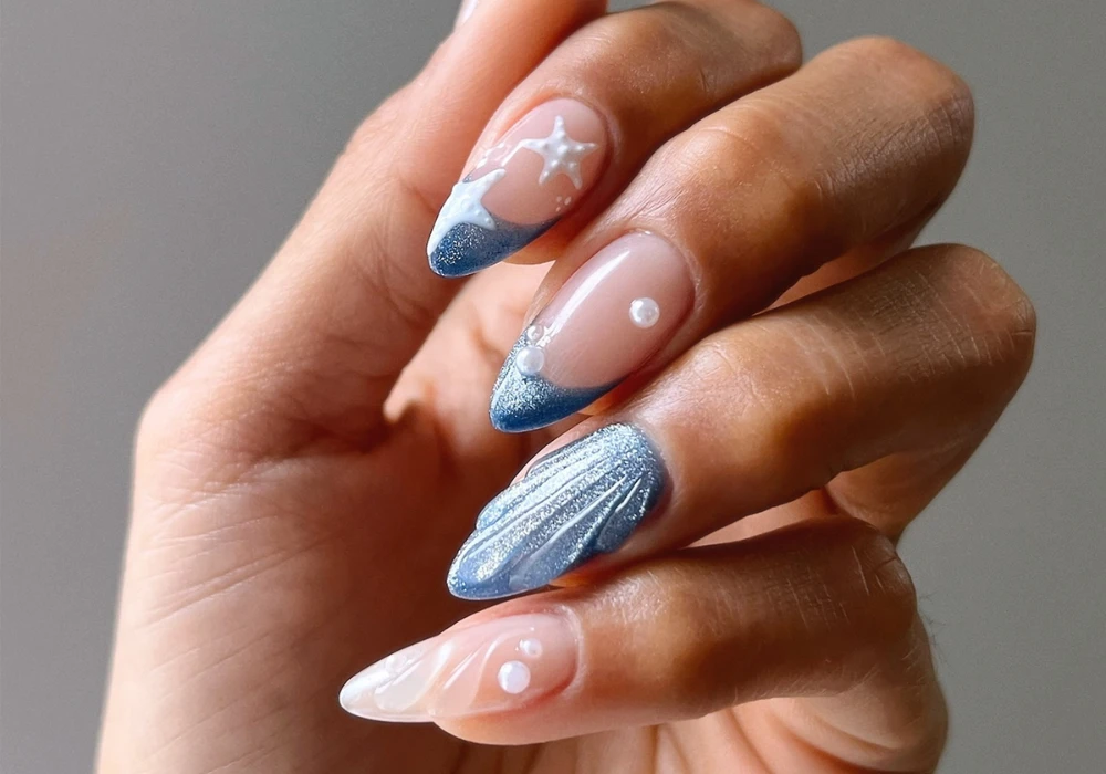 Pastel Summer Nail Sets for Soft Seasonal Charm