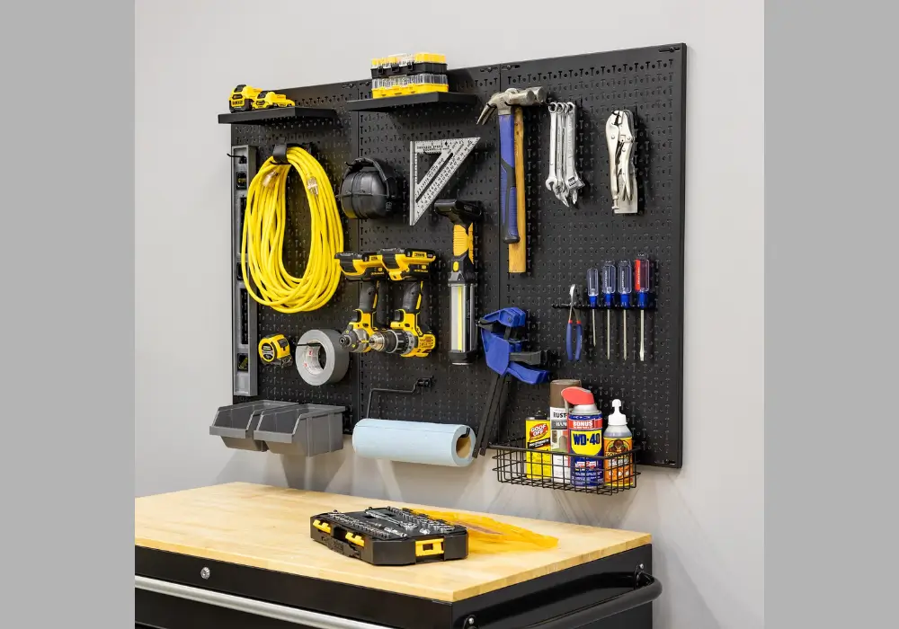 Pegboard Tool Wall