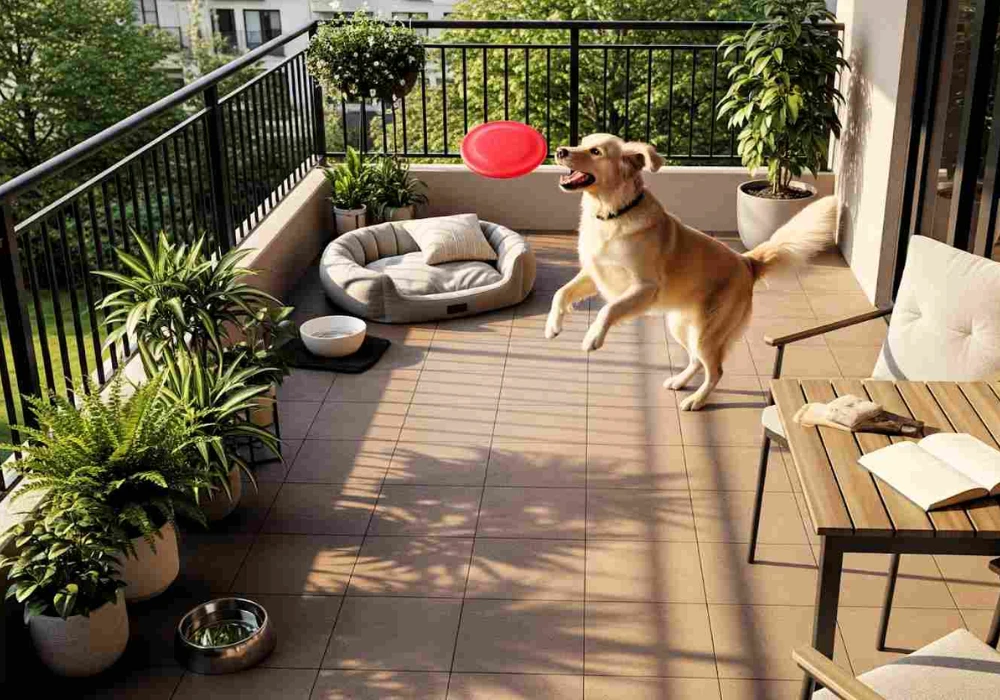 Pet-Friendly Balcony Ideas for Comfortable Space