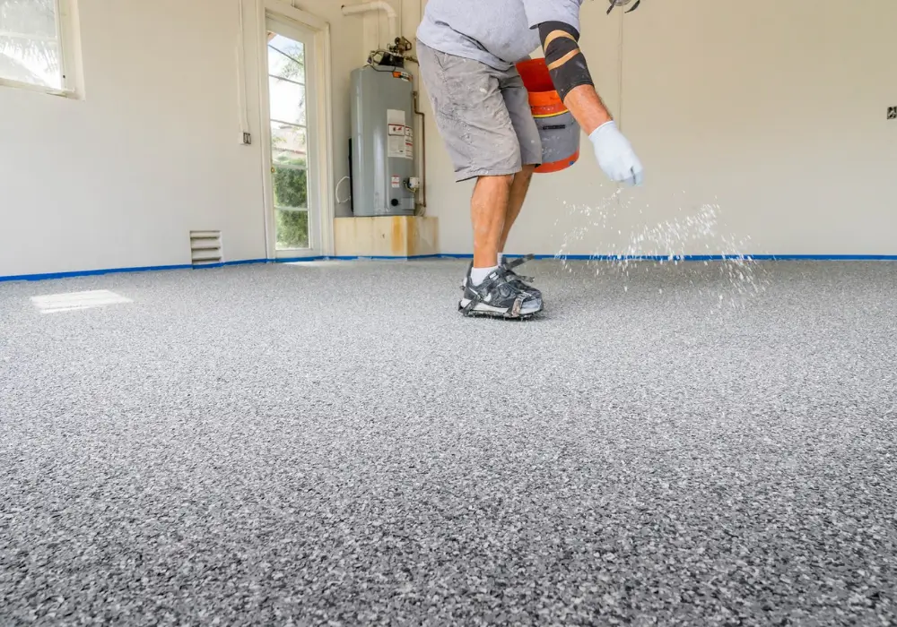 Polyaspartic Garage Flooring