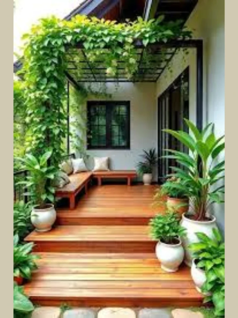 Porch Plant Decoration Ideas for Natural Green Beauty