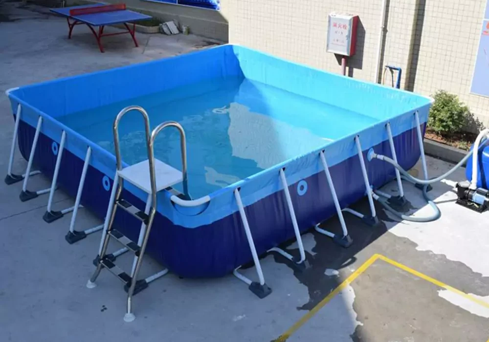 Portable Frame Pool for Strong Support