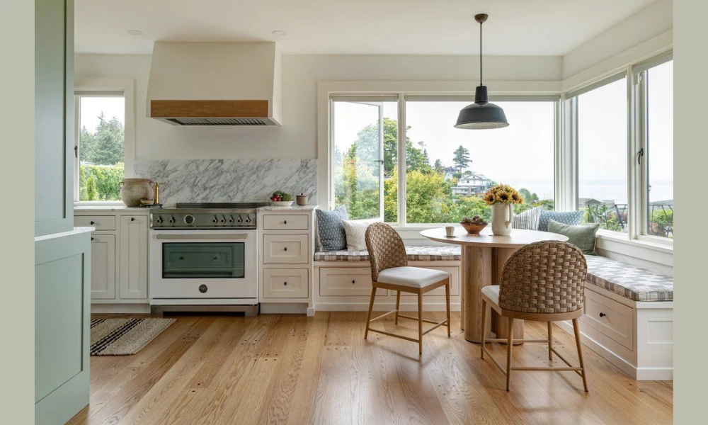 Try Built-In Banquette Seating for More Storage and Seating